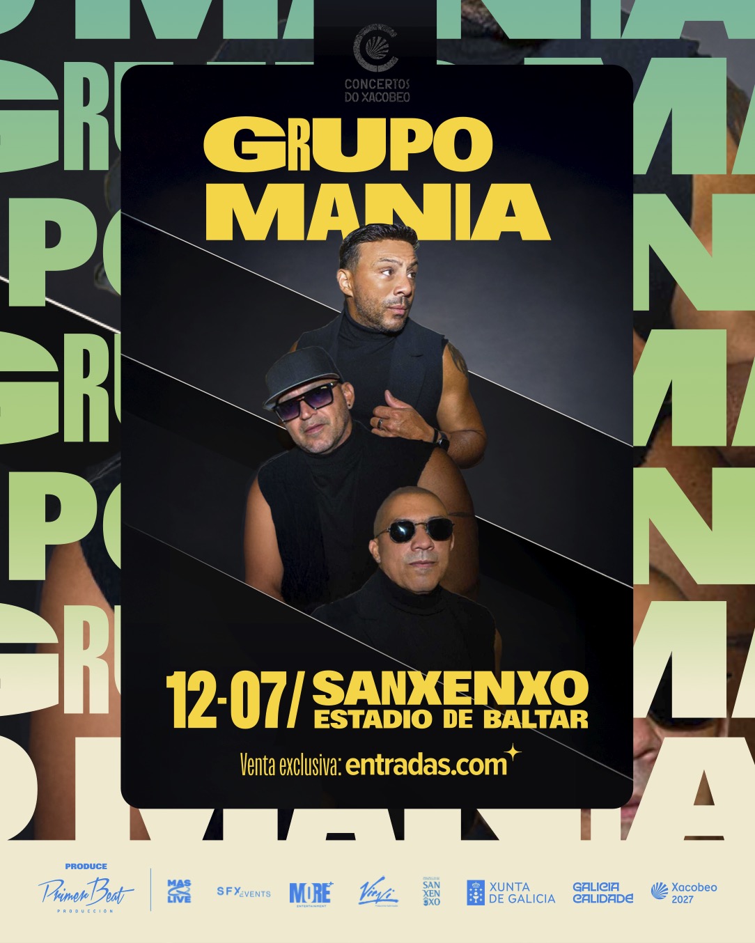 Grupo Mania y Gente de Zona: Los otros protagonistas del concierto en Sanxenxo