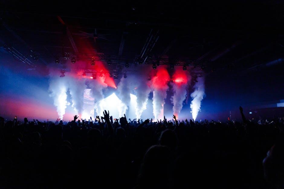 Escenario del concierto de Romeo Santos